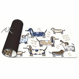 Dachshund Food / Water Feeding Mat 🐾 Doxie Wiener